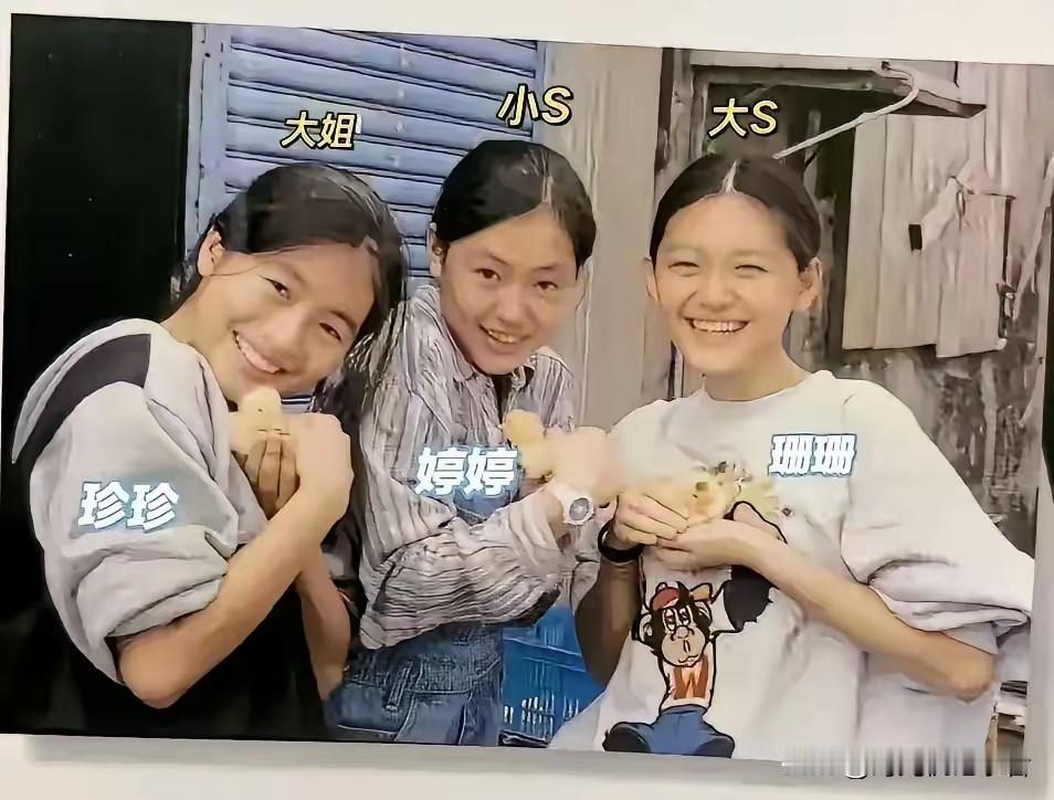 小S真的很幸福，虽然被传父亲不负责，对她们不好，但是小S有两个姐姐和妈妈的爱，结