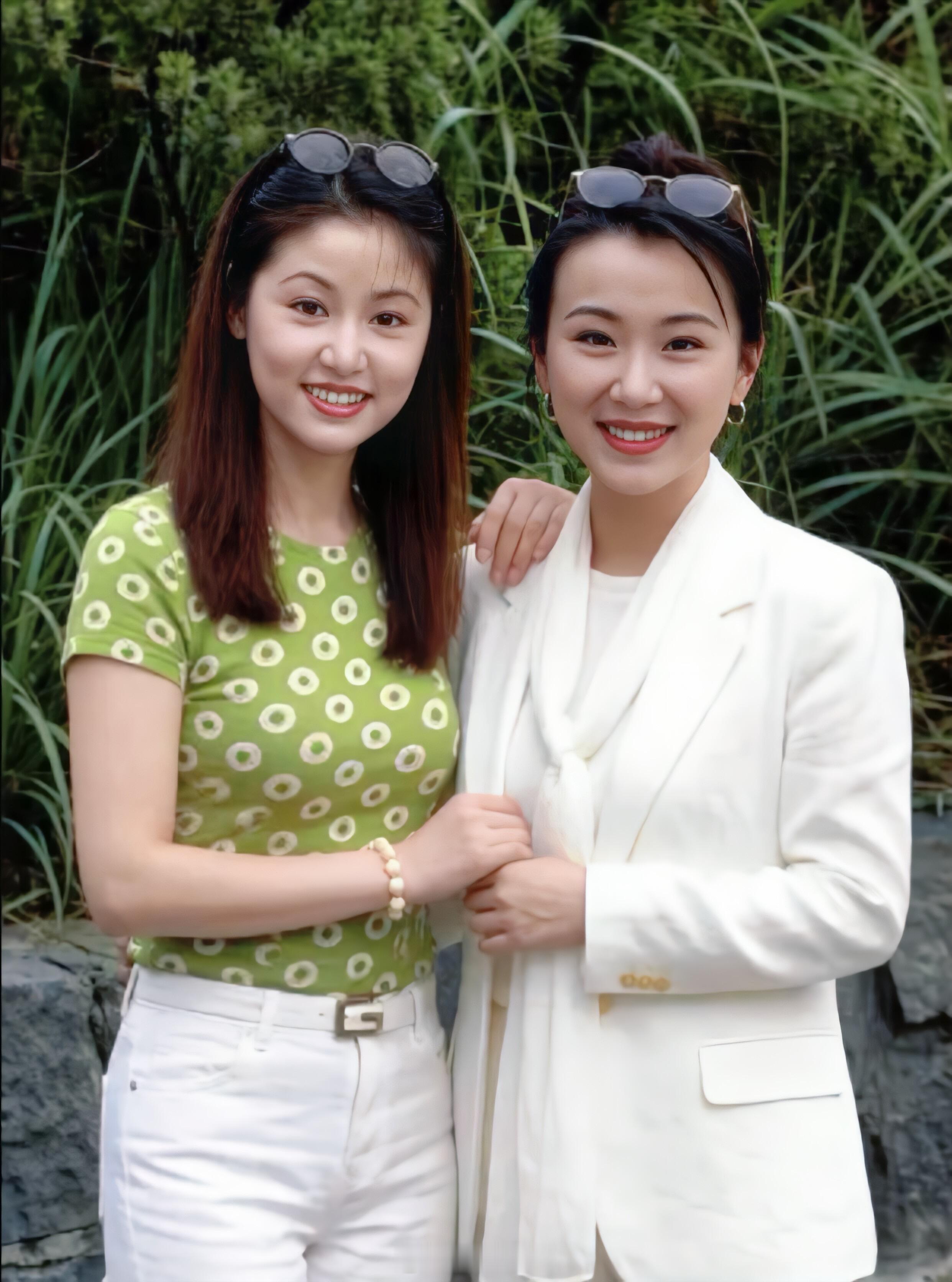 1997年，21岁的林心如和29岁的萧蔷