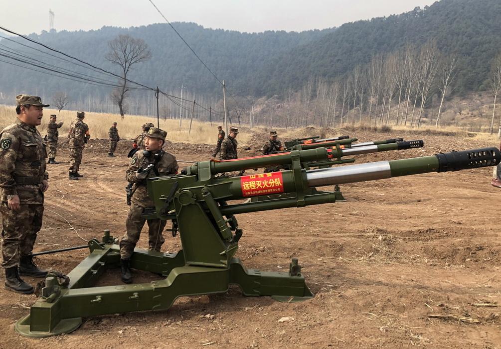 [呲牙笑]嚯嚯嚯，传说是东亚第二大的炮兵部队——森林消防。图1这门“灭火炮”看上