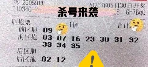 杀号，杀号！前区独胆09大票来袭，先绝杀一波，更有意思的是，后区蓝码06有点过热