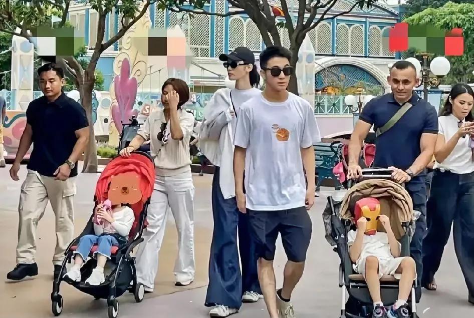 奚梦瑶何猷君带娃出游这一点看得出来在家何猷君是个好爸爸。不管是女儿还是儿子，