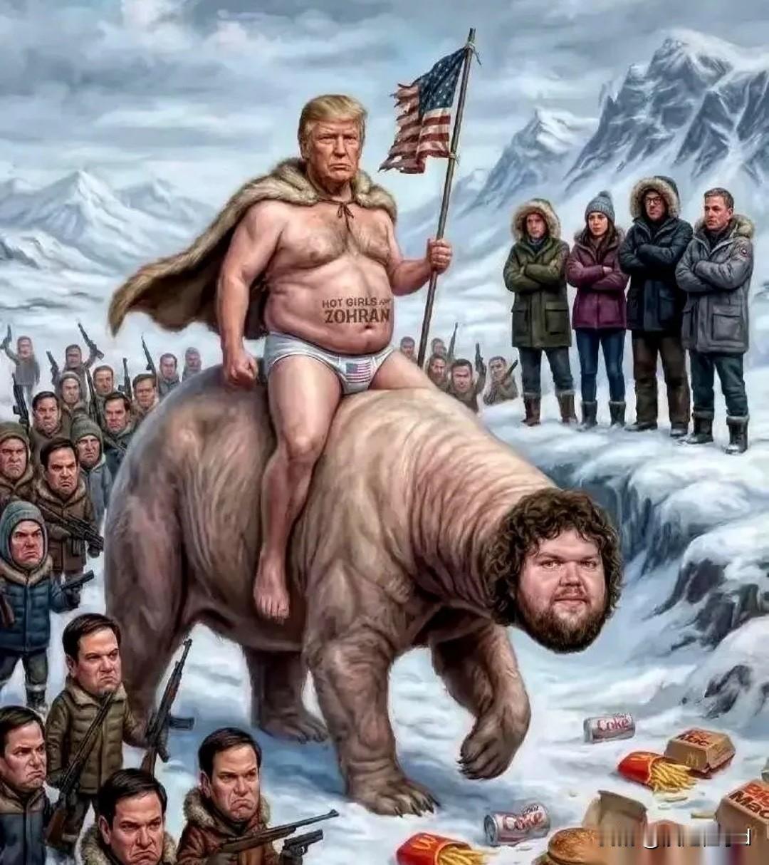 格陵兰市政厅公然悬挂瑞典漫画家创作的《御驾亲征》漫画，现悬挂于格陵兰首府努