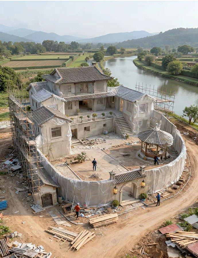 农村的自建别墅怎么样，豪华吧[赞]