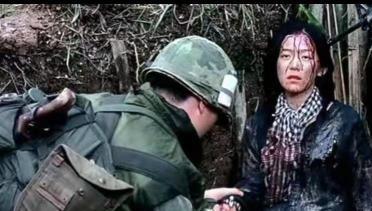 1965年，美越战争中，一位美女游击队队长被美国大兵俘虏了，当天就被偷偷注射了空
