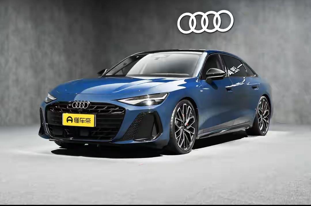 奥迪A4L是一款很经典的豪华轿车。外观上，它线条硬朗流畅，标志性的六边形中网搭配