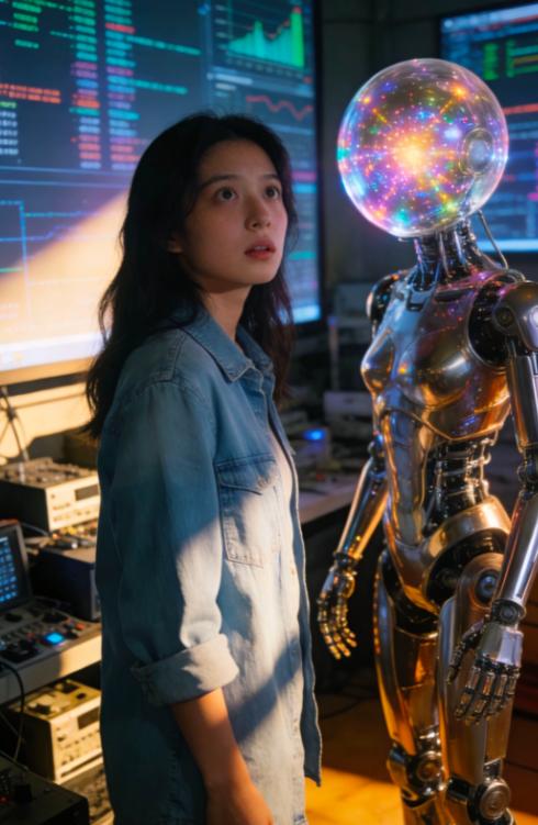 刚看到一个新闻，我后背突然一凉。人民日报请全国人民给AI起中文名字，说真的