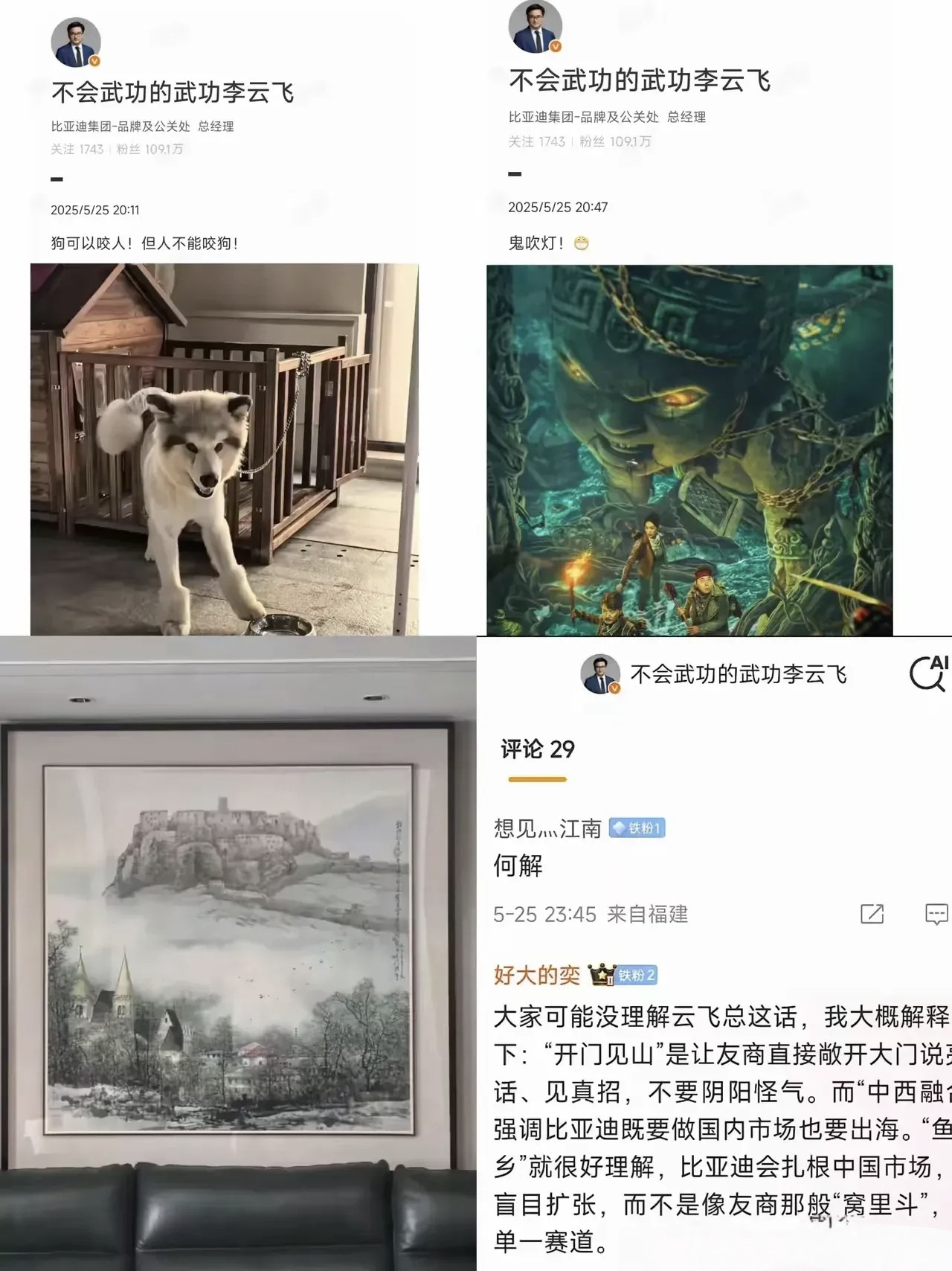 深陷“汽车界的恒大”矛头指向，比亚迪高管出来整活了