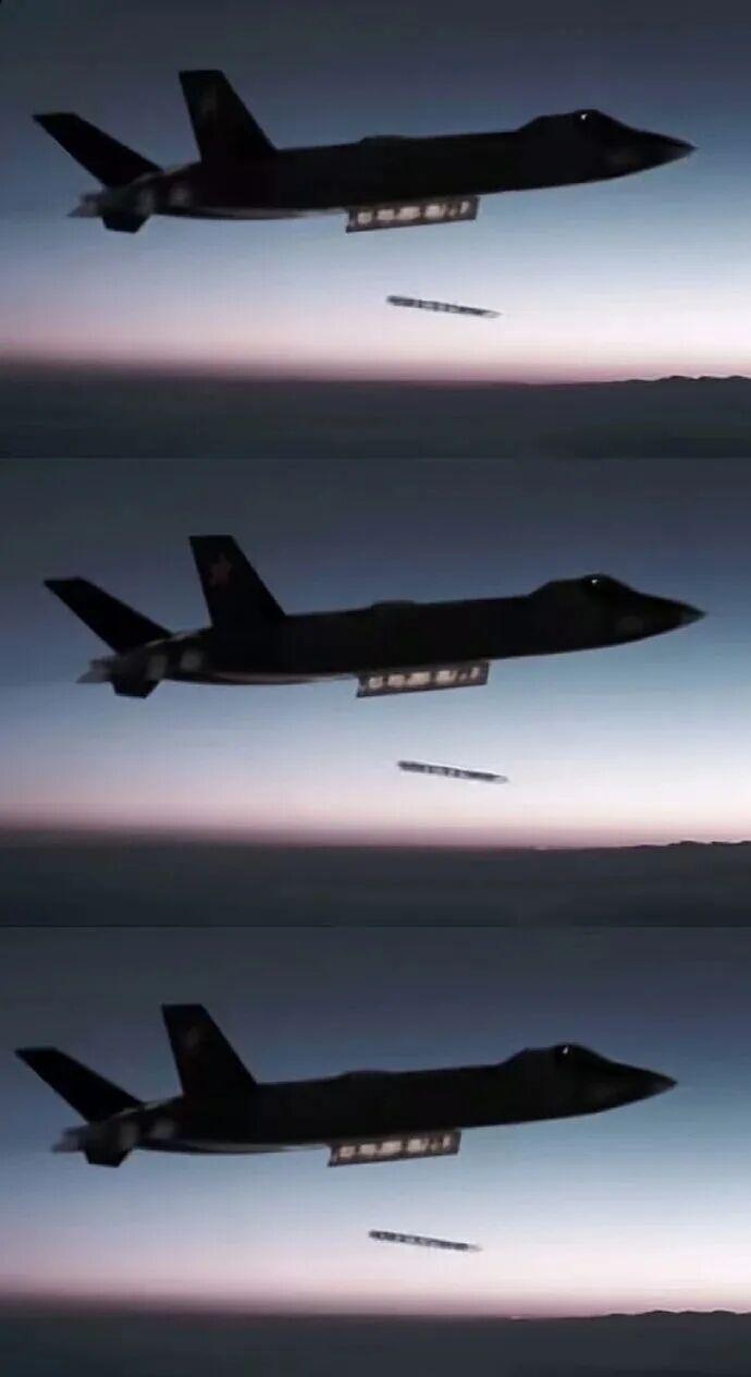 新型空空导弹公布，官媒首次公开歼-20发射“光杆弹”画面！1月11日歼-20
