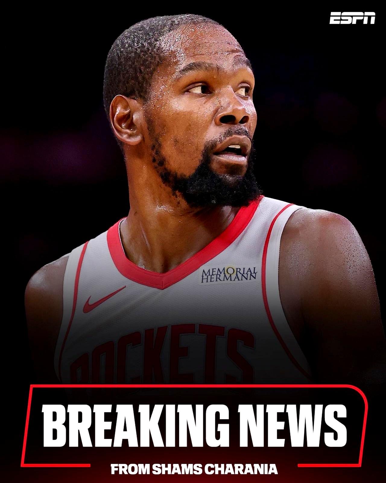 火箭的机会来了？杜兰特确定缺席，连打太阳勇士，这漏能捡吗？好家伙，火箭这