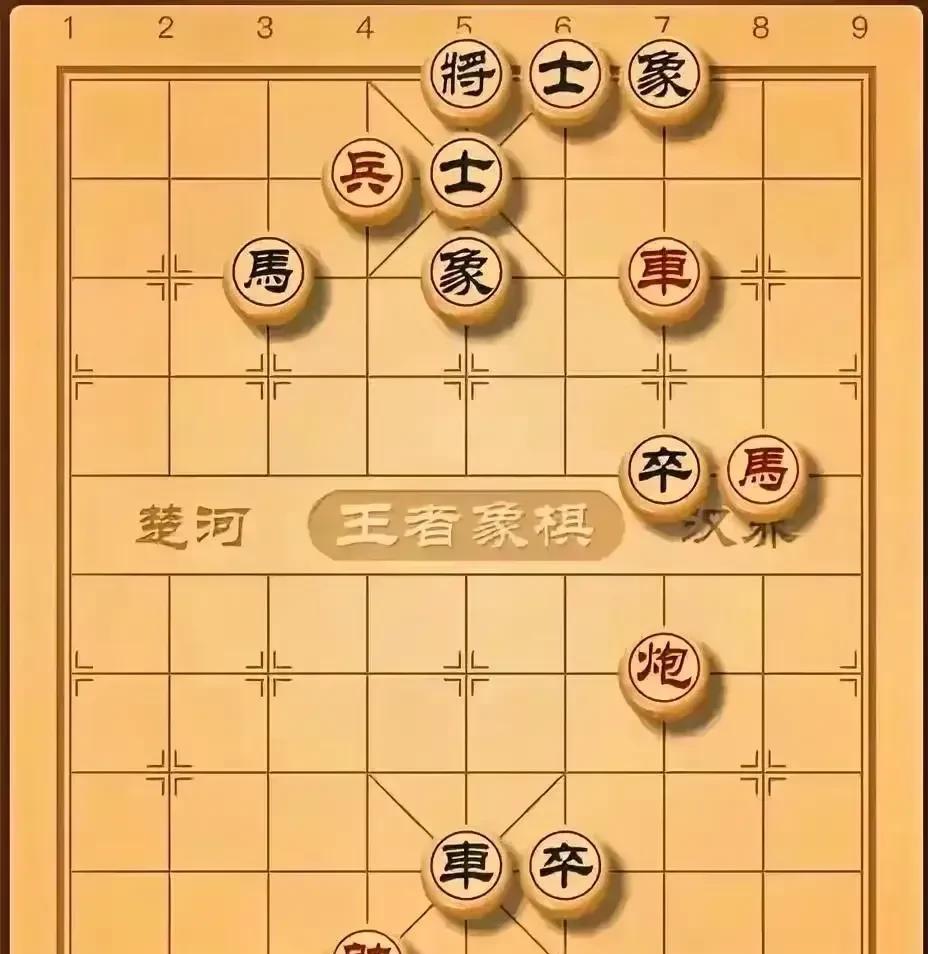 我来吹个牛，没有人能解开这个残局，除非他有县冠军以上的水平。如图，黑棋车坐大堂