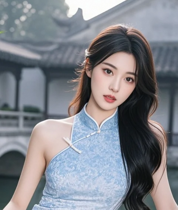 这才是旗袍的正确打开方式？网友：美到舍不得眨眼！
