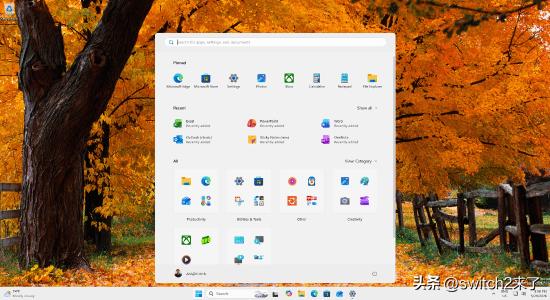 微软在Windows11预览版Build26300.8553里，把开始菜单彻