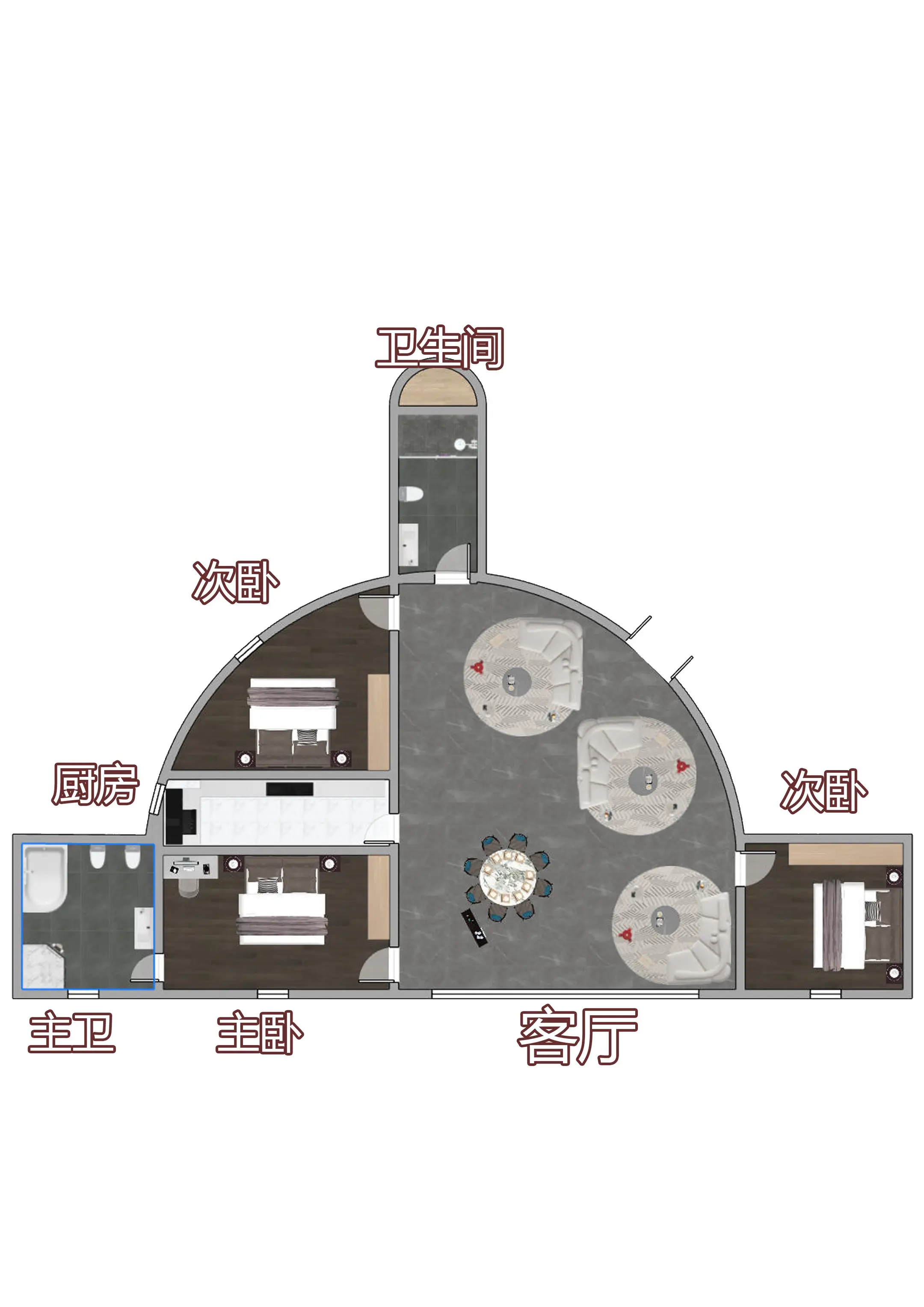 你可能不知道，我住在帽子里。