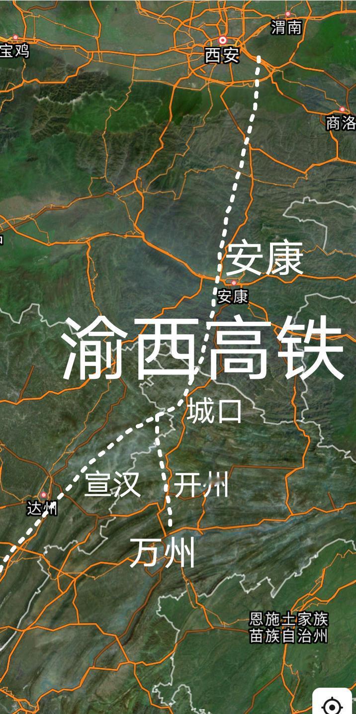 新进展，重庆途经达州至西安时速350公里的渝西高铁控制性工程开州站四线特大桥顺利