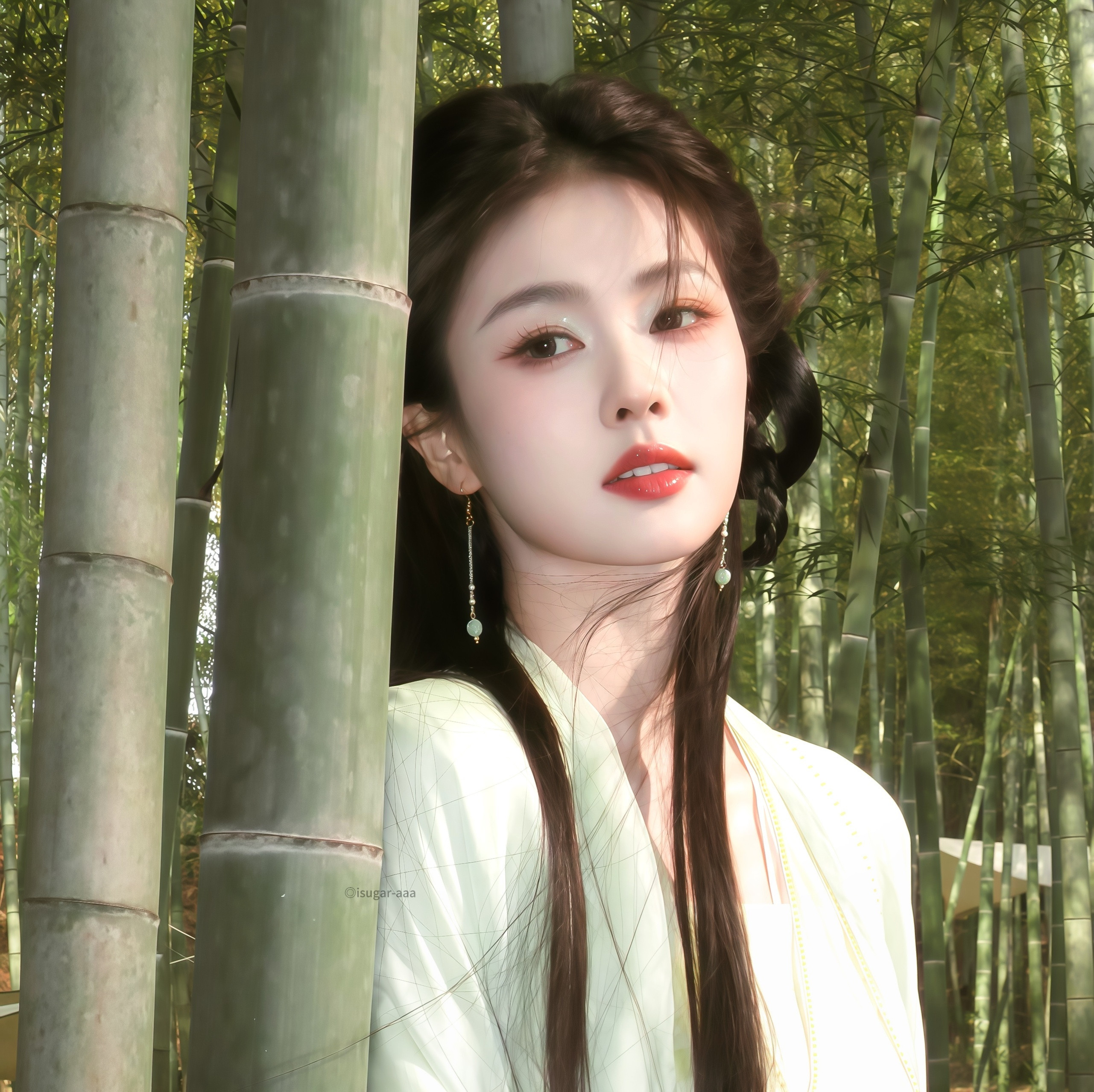 竹林这一套可真是太美了