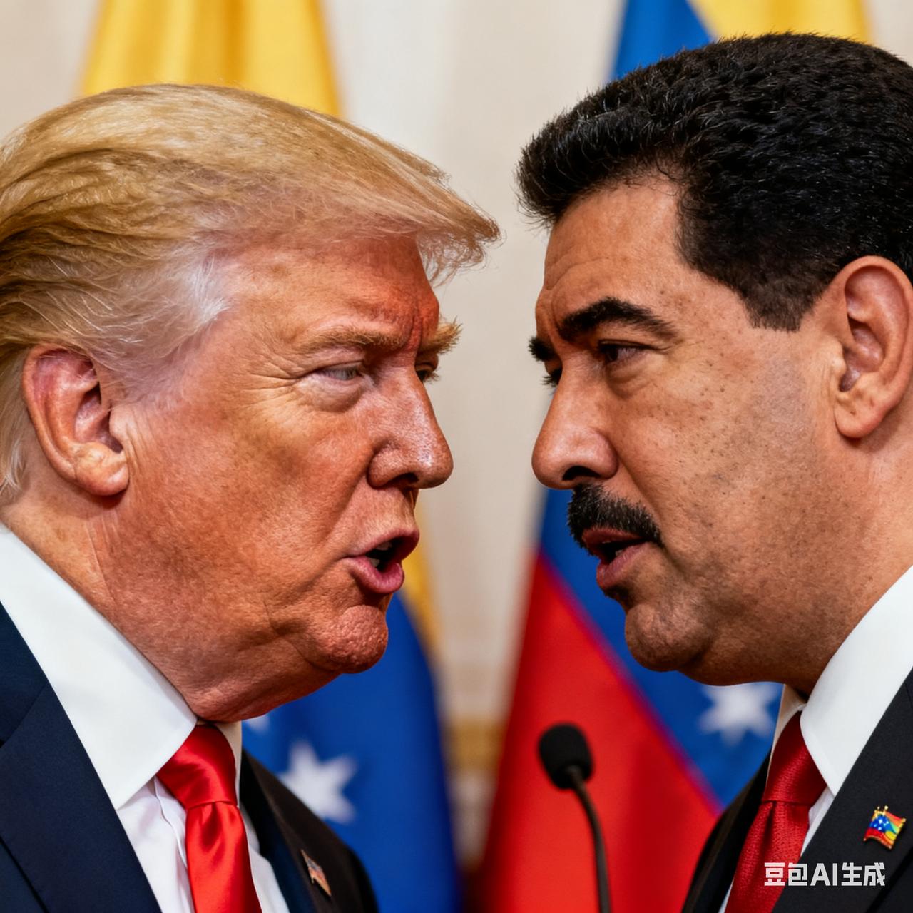 快报！就在美委两国交战一触即发时马杜罗跪了吗？当地时间11月17日，委内瑞拉总