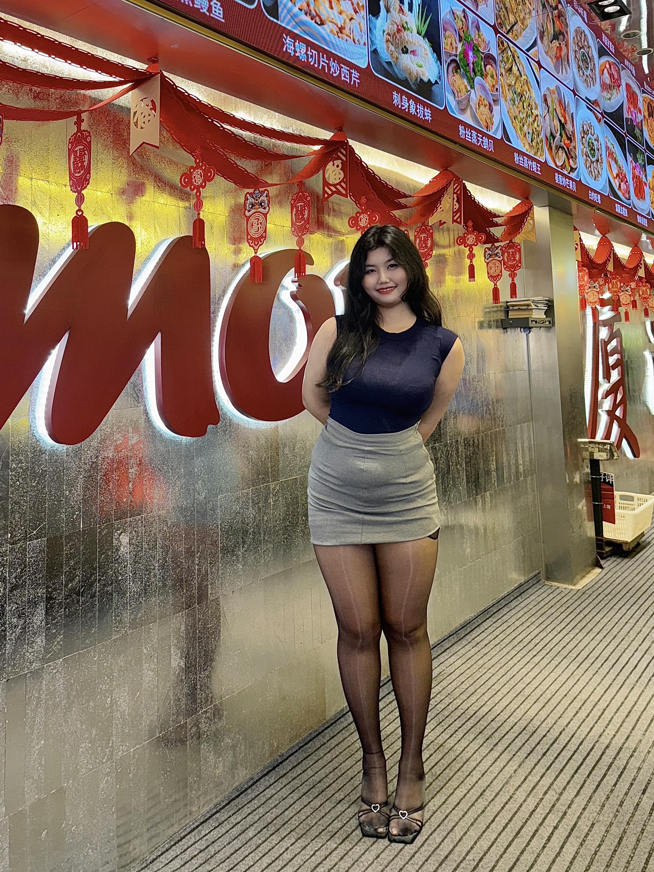 ootd穿搭 完美身材 厦门探店