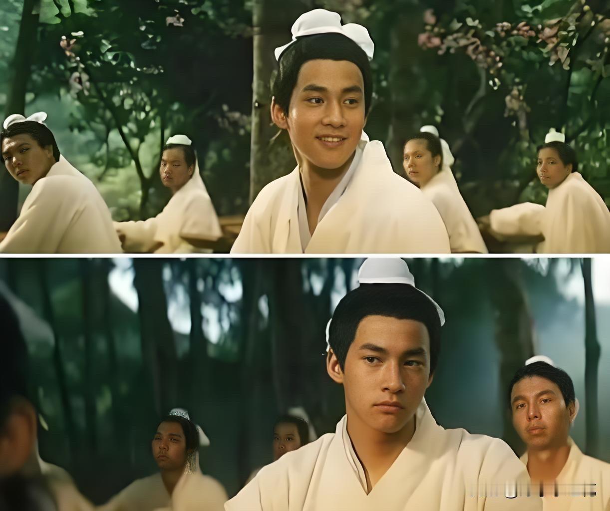 今天才猛然发现，何润东早年居然参演了徐克1994年版《梁祝》。这是他的荧幕处