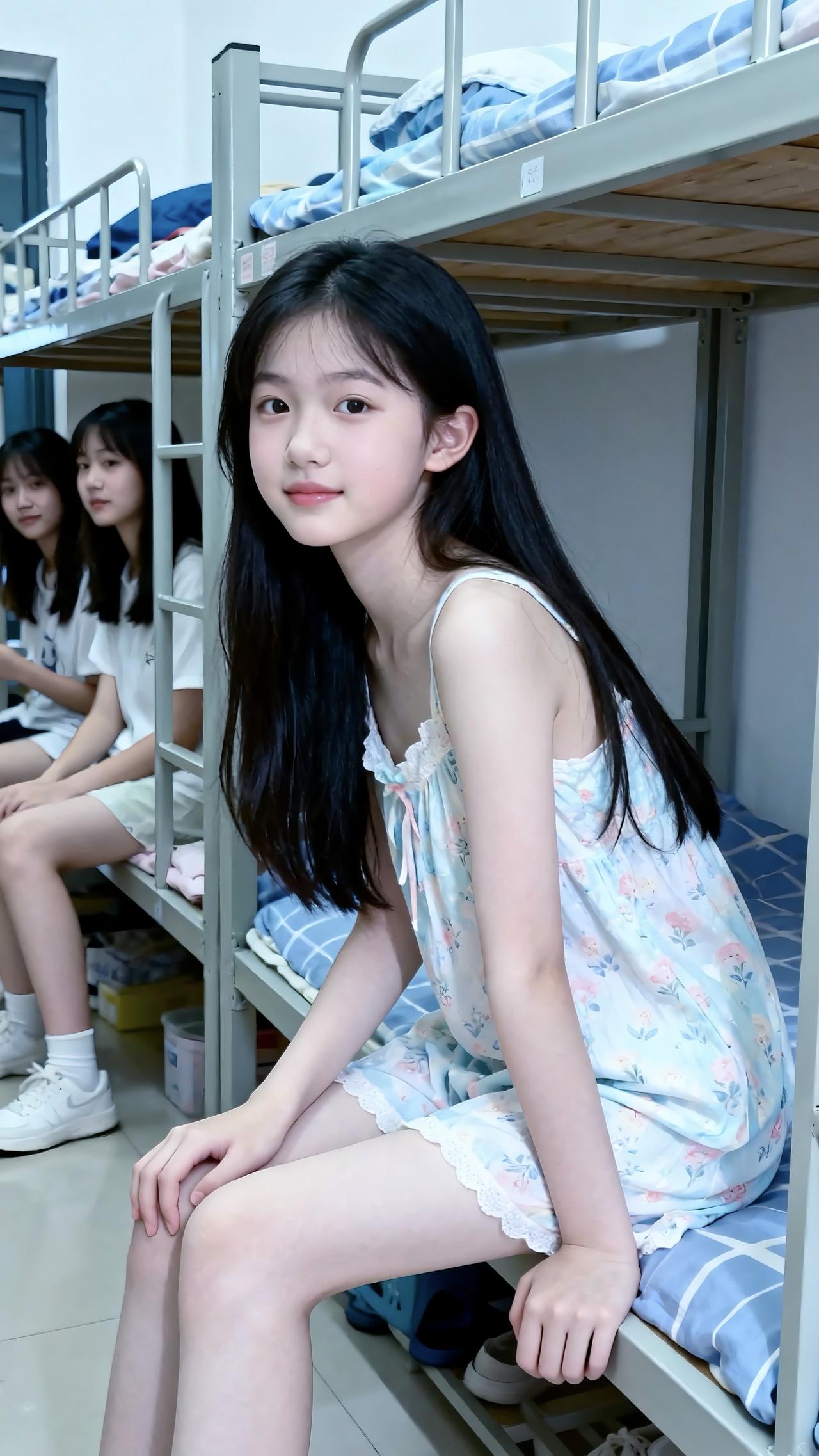 高颜值甜系女孩清纯甜美漂亮女孩甜美女孩