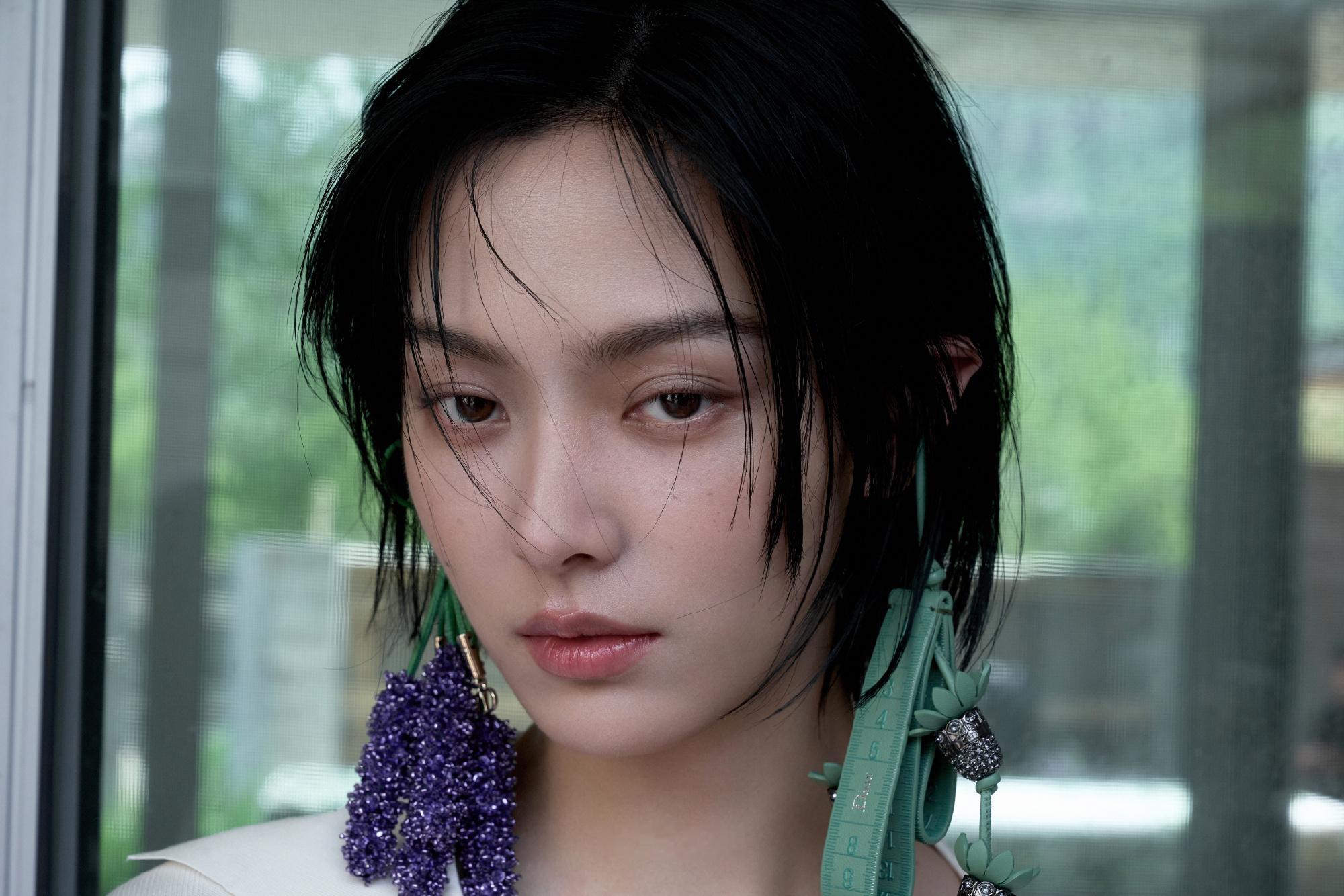 赵佳丽GLASS五月刊封面摄影：任申云