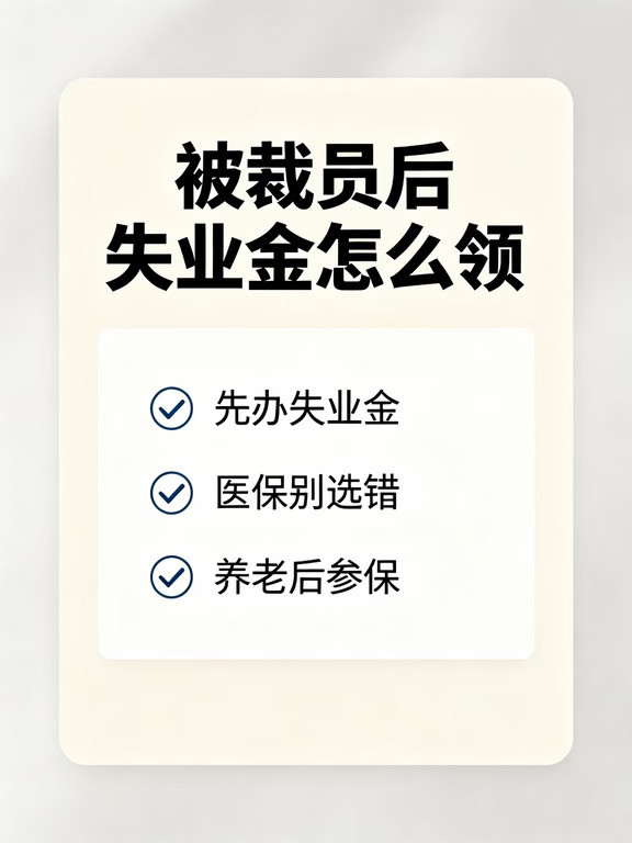 福州被裁员｜失业金申领全过程✅