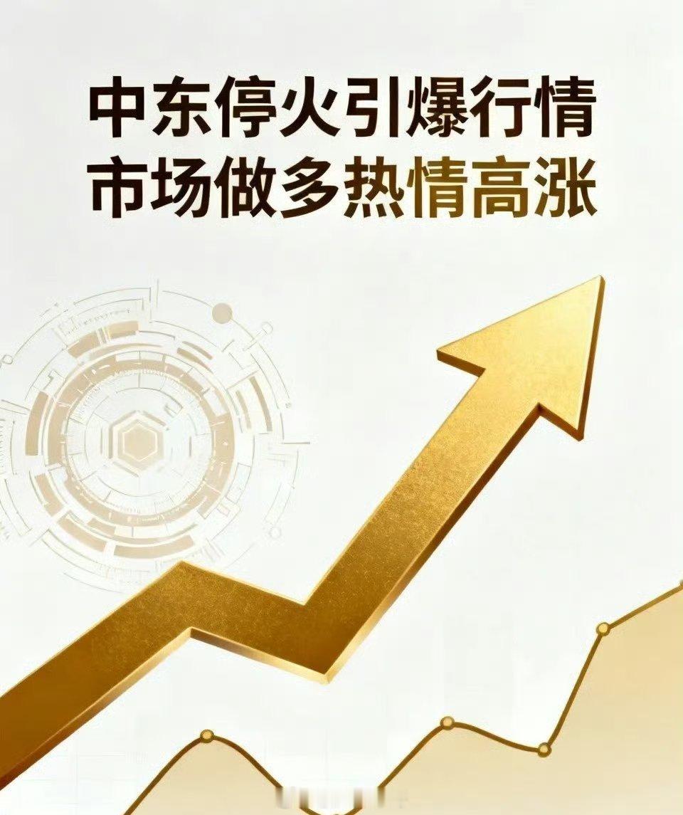 中东停火引爆行情，本轮上涨能否延续？今日A股走出轰轰烈烈的反弹行情，多重利好共振