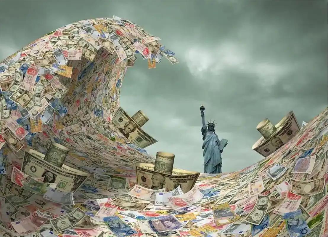 ☁法国缺钱，美国缺钱，英国缺钱，俄罗斯缺钱，日本缺钱，韩国缺钱，印度也缺钱