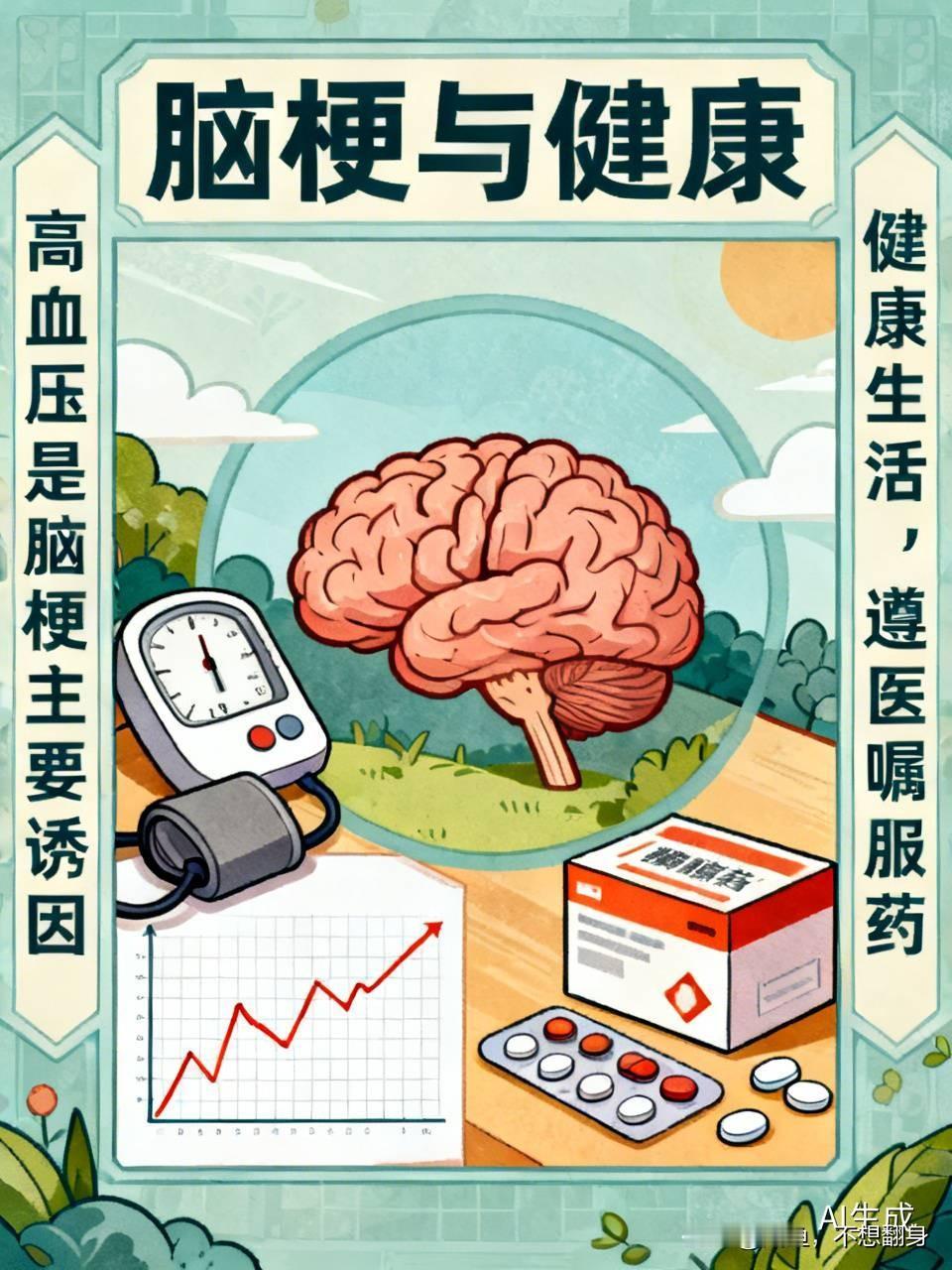 为什么脑梗越来越多？现在身边脑梗的人确实越来越多，我国脑梗发病人数和发病率增速