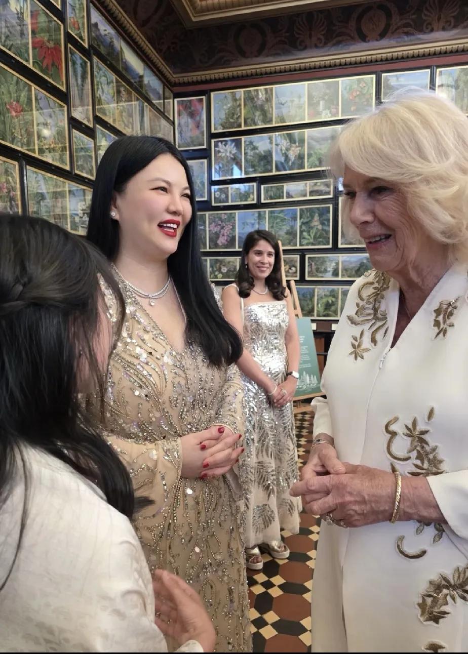 李湘，这次真的可以吹一辈子！跟英国皇室拉家常，宝贝女儿如同英国公主。普通人