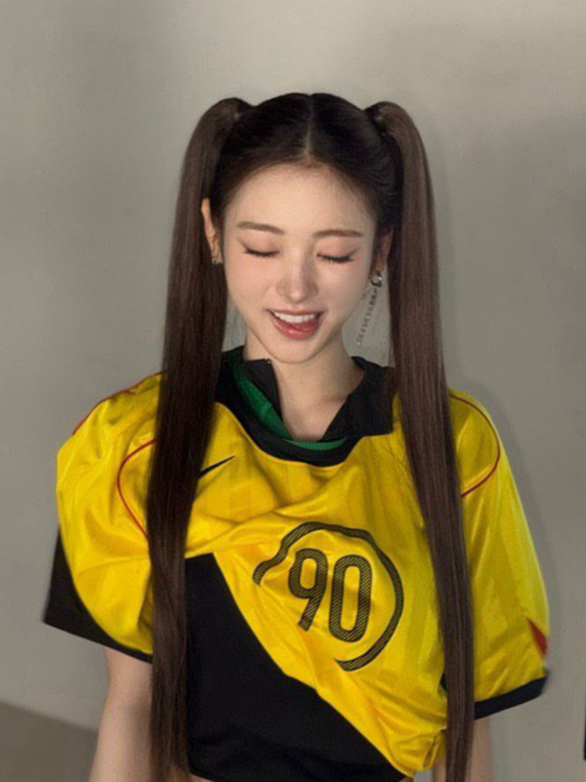 此女的双马尾造型美得像艺术品🫠✨​​​