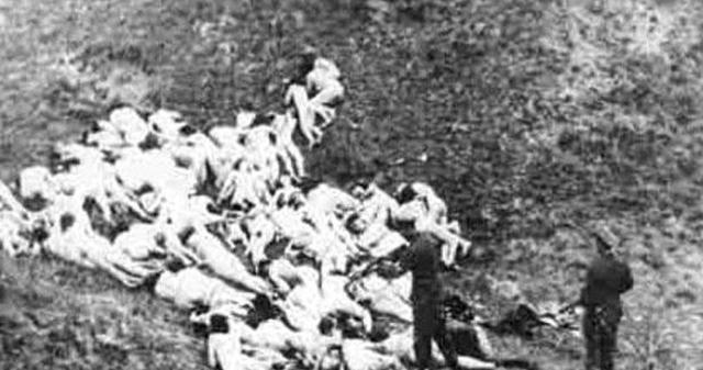 1941年，六千多犹太女人和她们的孩子被带到帕茹斯特森林，德国军人准备在这里将她