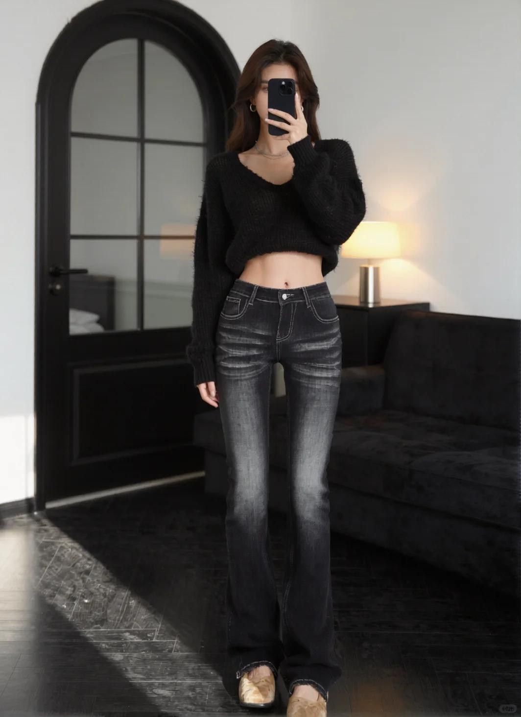 聊聊每日精选穿搭分享牛仔裤怎么搭配好看