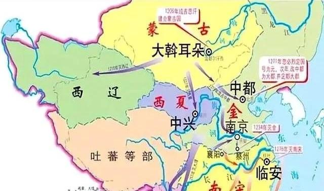 金朝末路：蒙古压境却南伐南宋，自毁盟友致速亡，是昏招还是无奈？