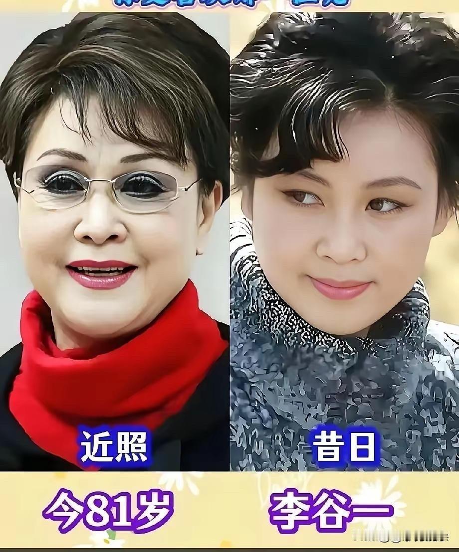 这些昔日女神现在已经是七八十岁的样子，心里说不出的复杂。时间过得太快了。李谷