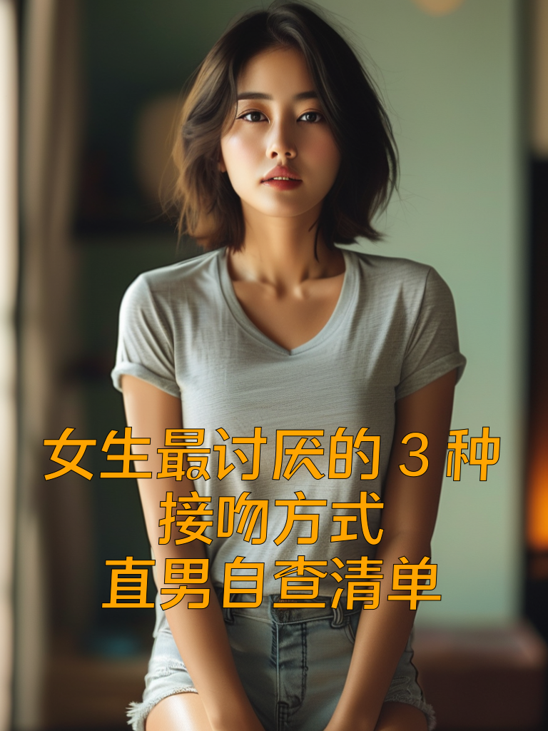 女生最讨厌的3种接吻方式！直男自查清单