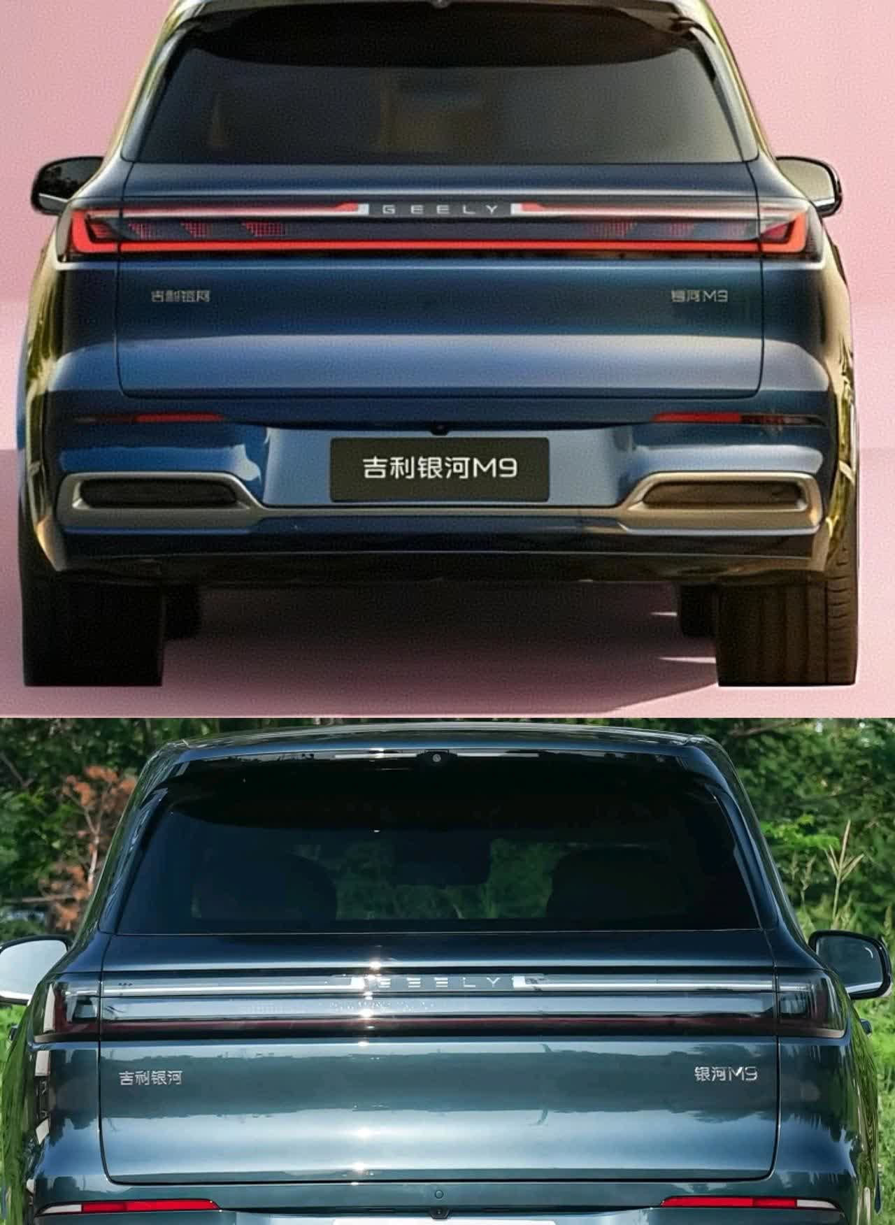 论宽胎对车辆外观的重要性，上图妥妥的百万级豪车感，下图呢？同样一辆车，不看品牌和