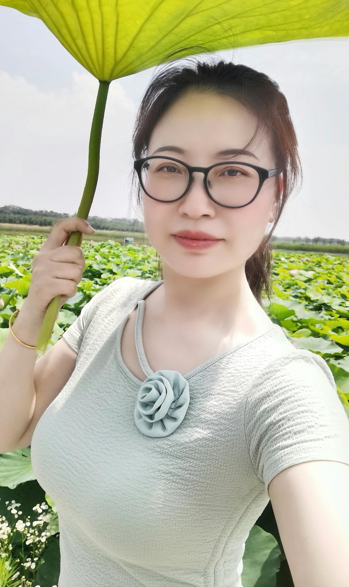 80后老阿姨 荷花 荷塘美景