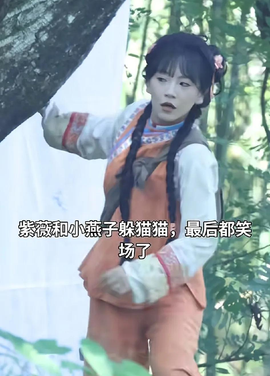 哈哈哈，《还珠格格》又翻拍了，看到紫薇和小燕子，网友悬着的心终于死了。网友:永琪