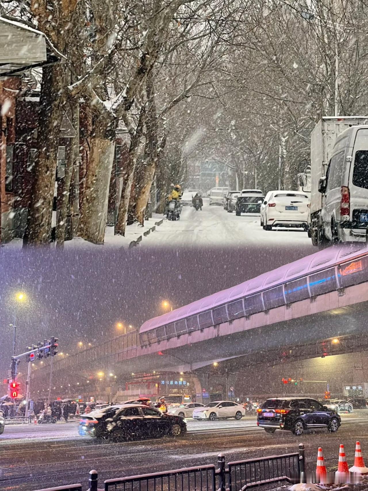 没想到，河南这场暴雪，把中年人的狼狈全照出来了！学校为了避责，把孩子往校门口