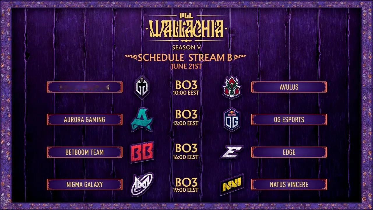 DOTA2:PGLS5赛程拉满，XG首战强队比赛将于6.21开始下午三点