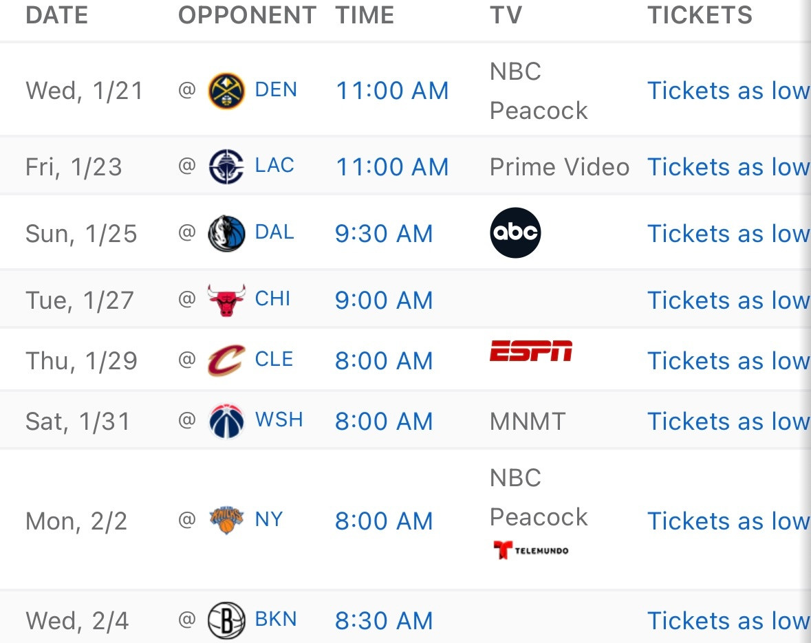 东契奇谈湖人队8连客之旅：“我们拿工资就是为了做这个，不应该有任何借口。我喜欢这