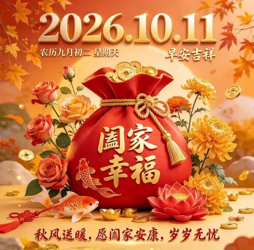 周日早安☀️清晨一句暖心问候，是一天最好的开场。不必华丽，贵在真诚；不求绚烂