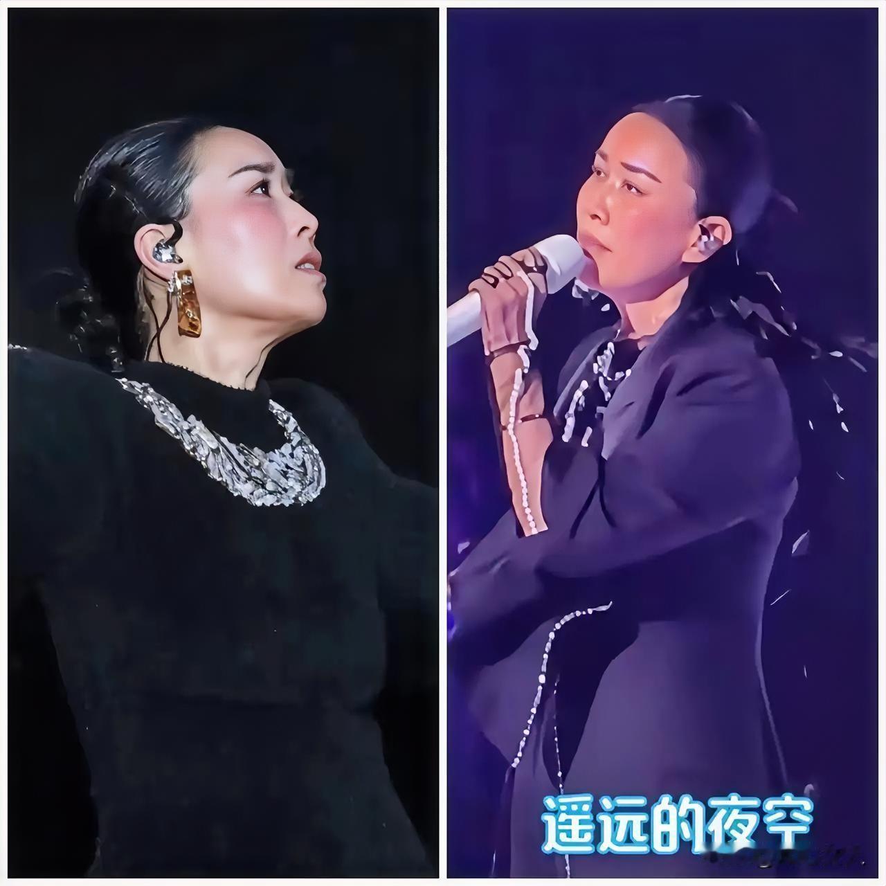 说句实话，那英这回真够意思！为了悼念刘欢，她真是冒着被处罚的风险，在演唱
