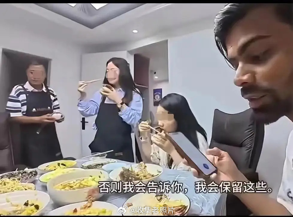 请印度阿三到家吃饭的母女，到底是善良还是愚蠢？为迎合阿三口味，还善意的没做牛肉，