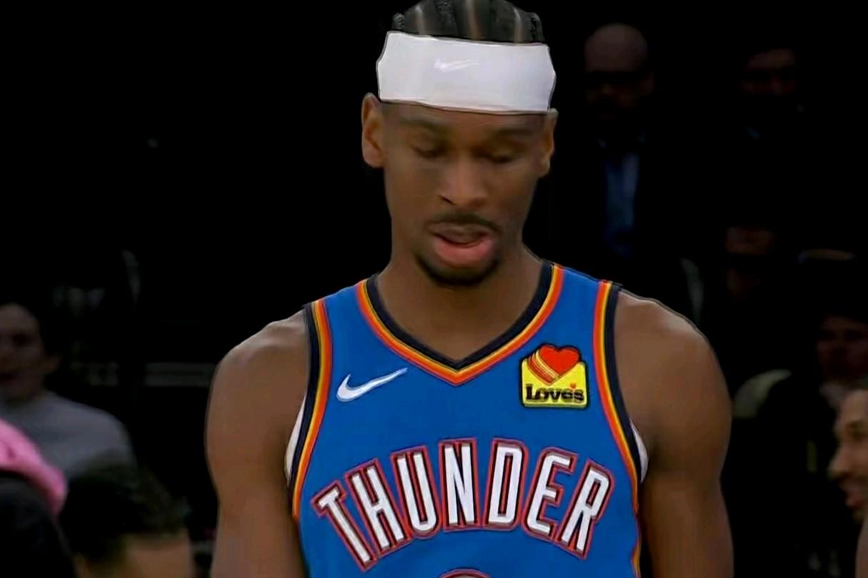 就得20分，1分都不多要？亚历山大这样刷记录合适吗？卫冕冠军雷霆客场打爆篮网