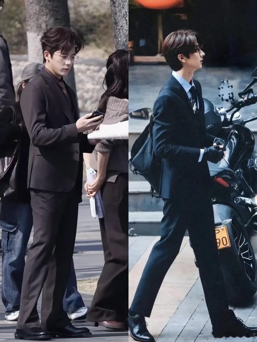 真的舍不得给男主定制一套合适的西装吗