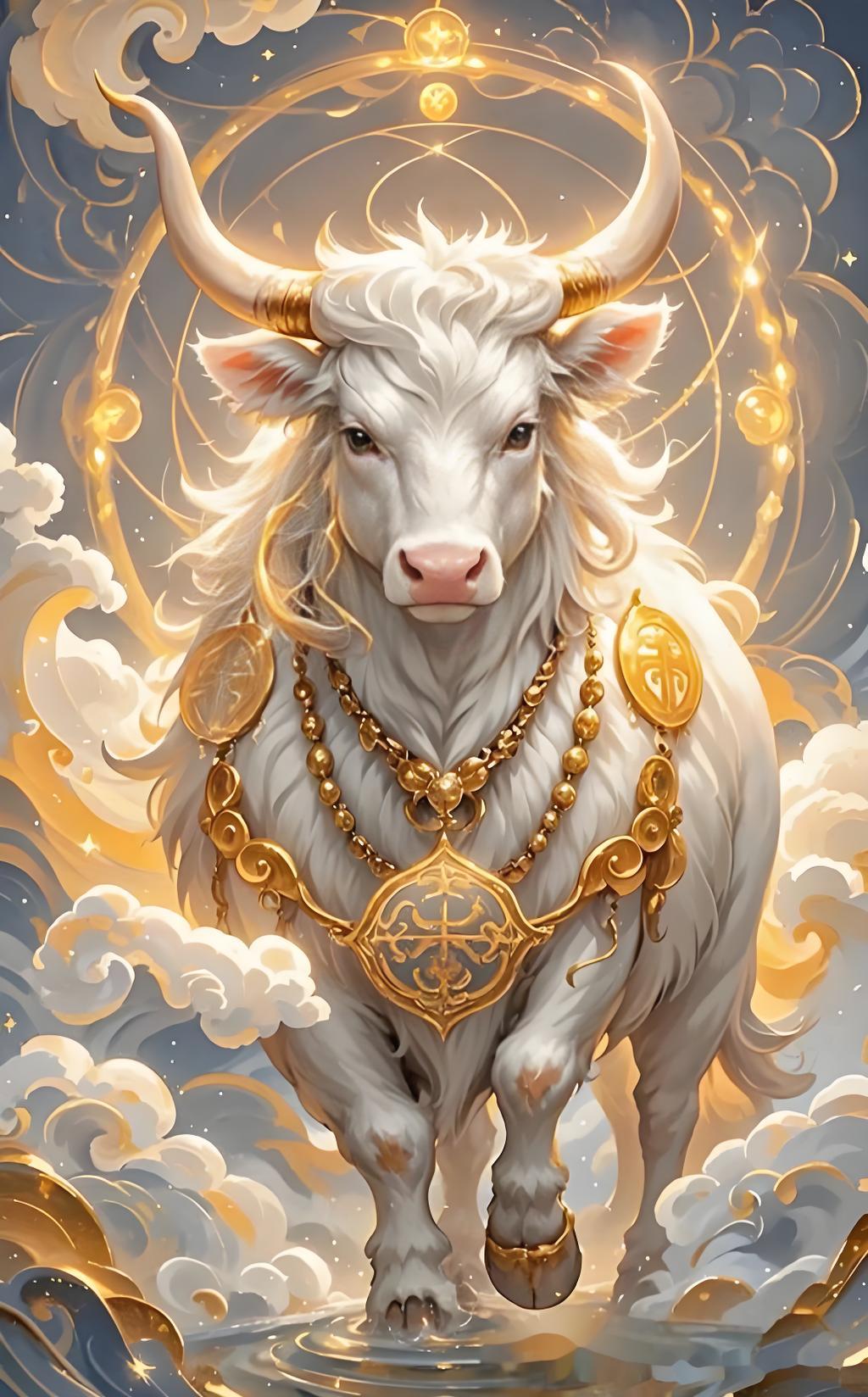 第一名：生肖牛🐮姜子牙推算：属牛的人牛：下半年一到直接逆风翻盘，好