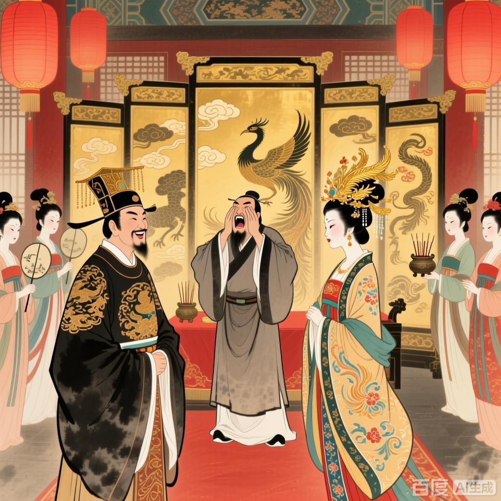 620年，李渊迎娶张婕妤，李淳风看了一眼新娘，大惊失色对李世民说：此女有凤仪之相