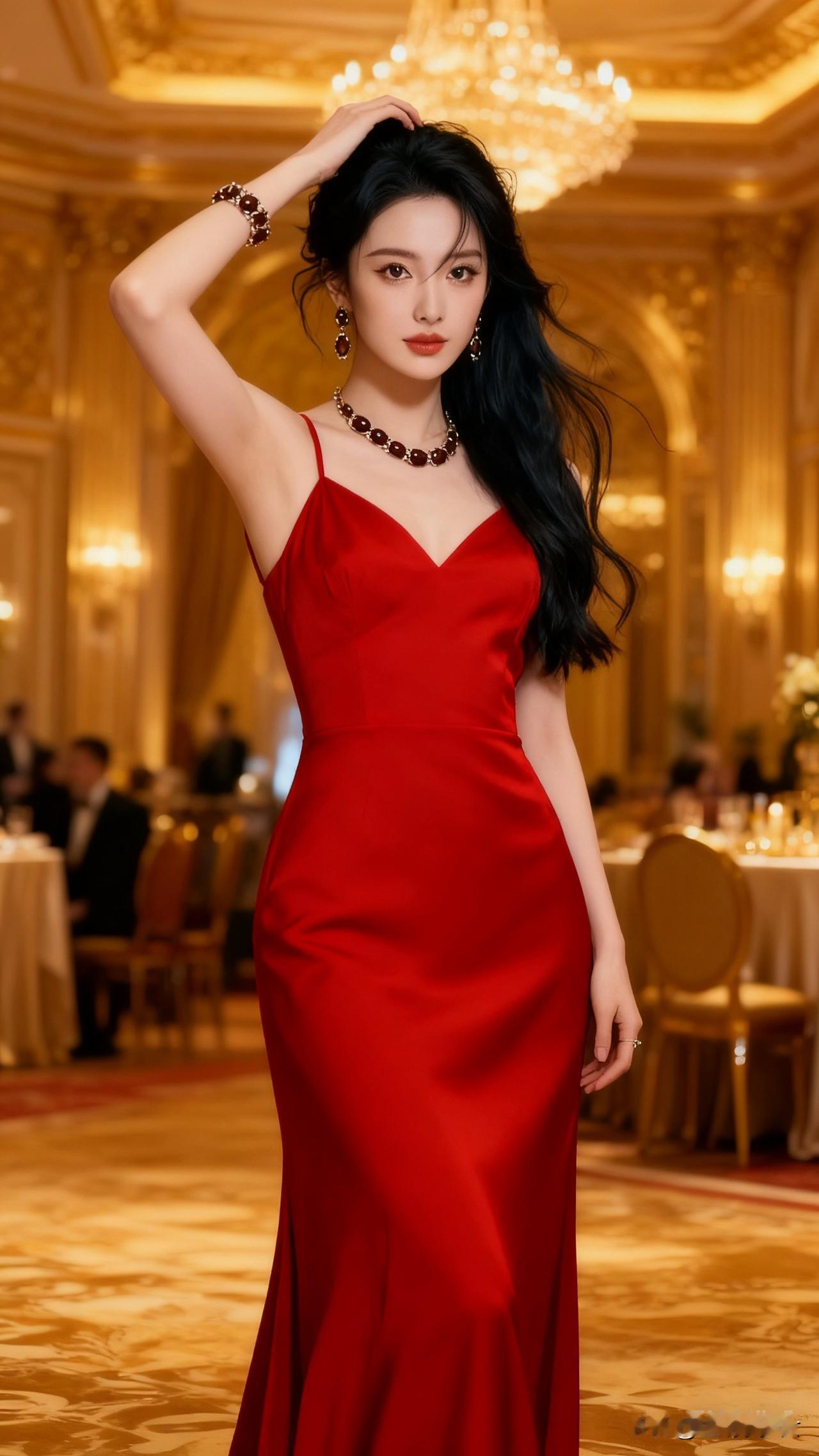 上联：新裳换得三分艳下联：闲态生出一段柔横批：风姿绰约