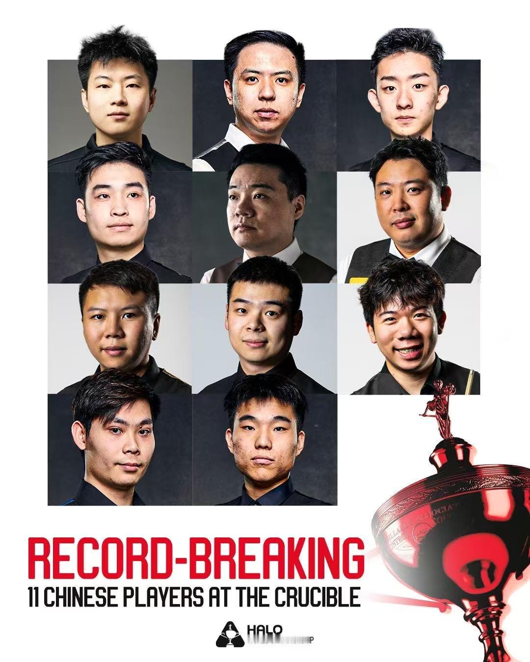 世锦赛32强名单全部出炉，中国球员11人。徐凌晨奋战到最后一刻，在4-8落后